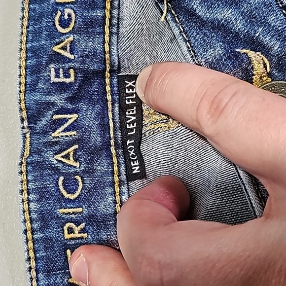 American Eagle next level flex 32x34 slim straight jeans - Picture 6 of 8